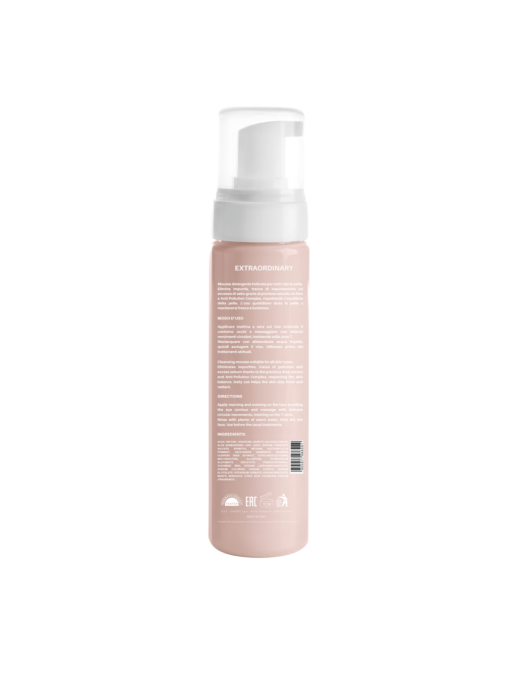 Flosè Mousse Detergente 200 ml